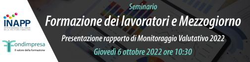 Seminario formazione dei lavoratori e mezzogiorno