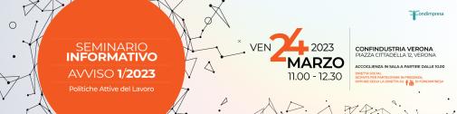 Seminario Informativo Avviso 1/2023-Politiche Attive del Lavoro