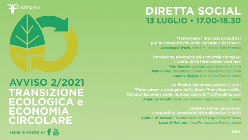 Transizione Ecologica ed Economia Circolare