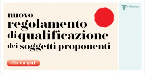 Locandina nuovo regolamento qualificazione soggetti proponenti